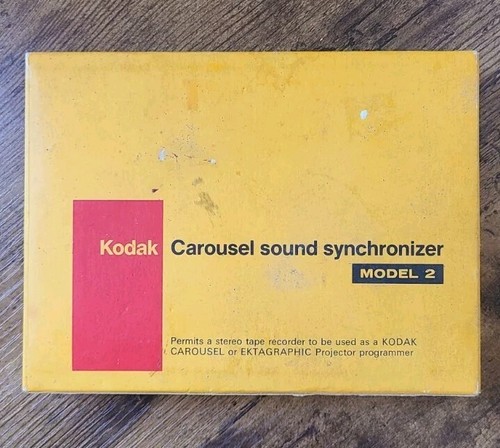 Eastman Kodak Carousel Sound Synchronizer Model 2 Projector Programmer