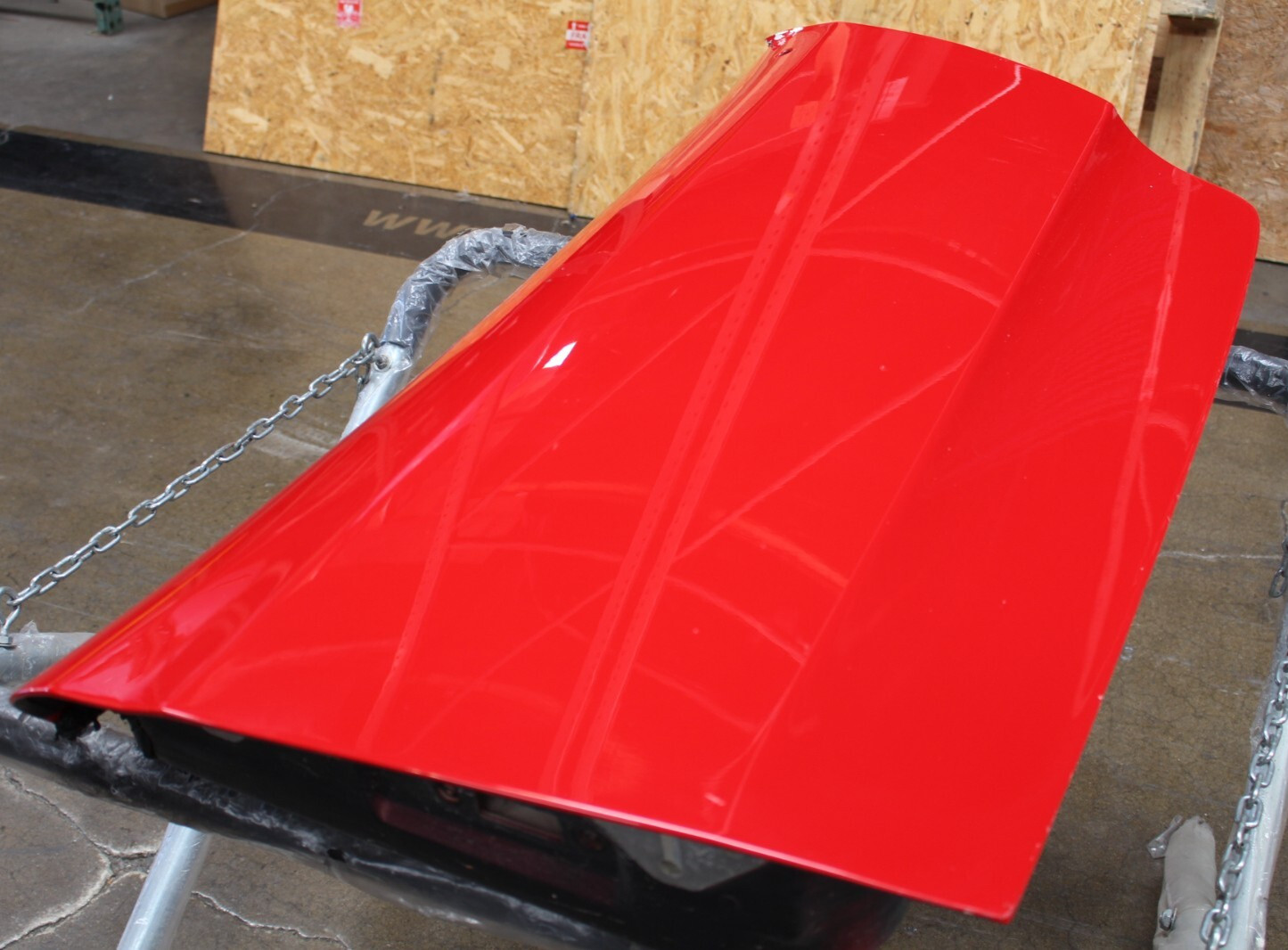 Ferrari 360 LH, Left, Door Shell, Rossa Corsa, Dmg, Used, P/N 65909511