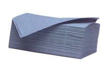 System Hygiene Heavyweight Blue 1ply Interleaved Paper Hand Towels 4500 per Case