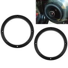 RYANSTAR RACING 2PCS 6.5 inch Universal Car Door Speaker Mounting Ring Spacer...
