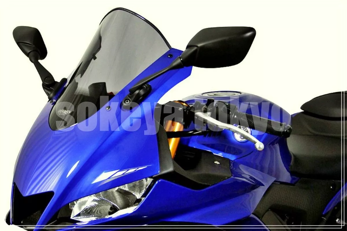 Yamaha YZF R3 YZF R25 Windshield Screen Racing Light Smoke MRA W300mm L360mm