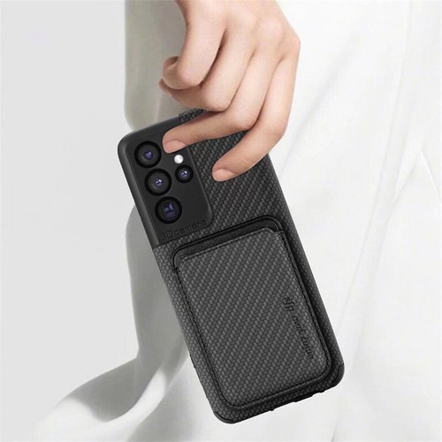 Mag Safe Magnetisch Leder Hülle Für Samsung S23 S22 S21 S20 FE S10+ Note20 Ultra - Zdjęcie 13 z 25
