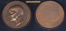 Médaille Docteur J. Abadie Oran 1937 Chirurgien Hopital Civil Oran Par De Herain
