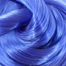 Nylon Doll Hair - Chief Indigo Blue for Rerooting Custom Dolls, Doll Rehair