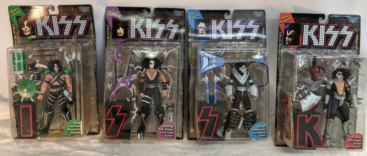1997 KISS Ultra Action Figures Set of 4 TF | eBay