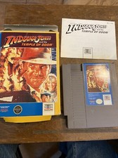 Indiana Jones and the Temple of Doom Complete NES Nintendo