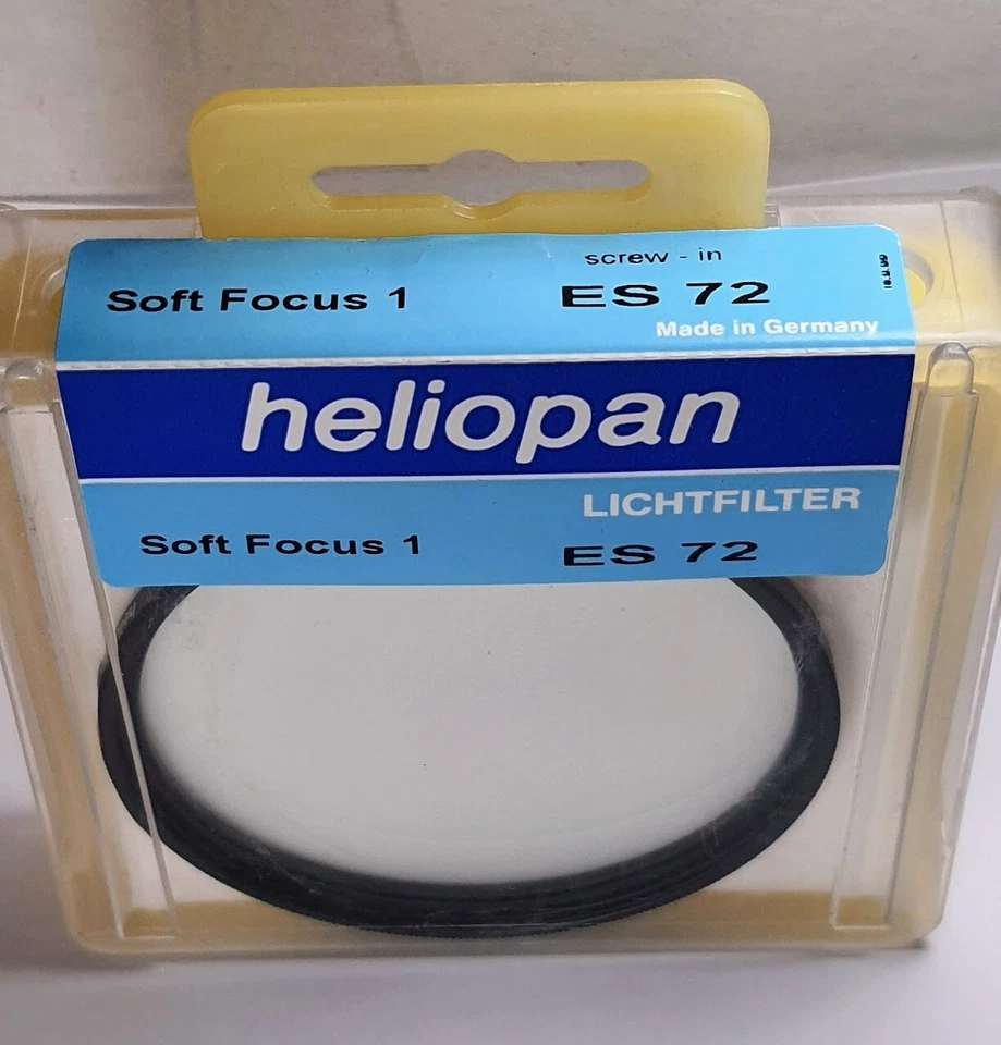 Heliopan 72mm Soft Focus 1 #1 Effect Lens Filter Germany ES72 WZ-DUTO 1 - Image 3 of 4