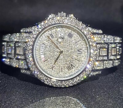 Reloj de Marca de Lujo Relojes Analógico de Cuarzo Para Hombre Acero  Inoxidable