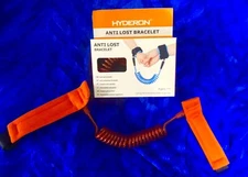 HYDERON Child Safety Anti-lost Wrist Link Child Strap BRACELET Age 1+ Up,Orange