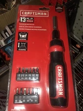 CRAFTSMAN 13 PC Ratcheting Telescoping Multi Bit Screwdriver Set CMHT68018 NEW