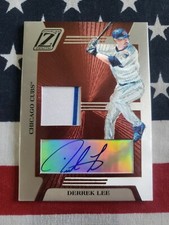 2005 Donruss Zenith #ZB-88 Derrek Lee jersey autograph #043/100 - Chicago Cubs!
