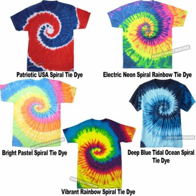 Tie Dye Crew Neck Fleece Sweatshirt - Pastel Colors, Long Sleeve Pullover For Adults, Sizes S-3XL