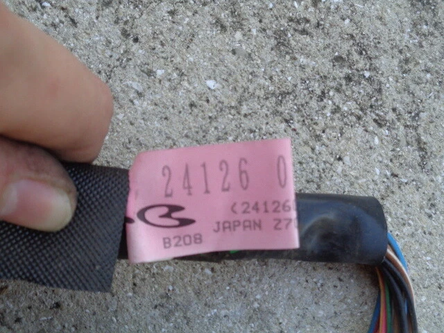 Nissan Máxima 1999 arnés de puerta trasera cables cable lado izquierdo del conductor OEM Foto 2 de 3