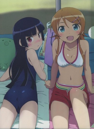 clear file folder Oreimo ore no imouto anime Kousaka Kirino Gokou Ruri Kuroneko