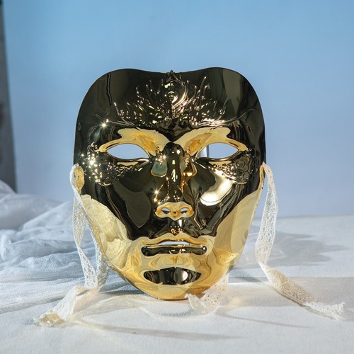Frauen Männer Cyberpunk Maske Cosplay alter Stil Street Dance Techno Masken UK - Bild 14 von 14