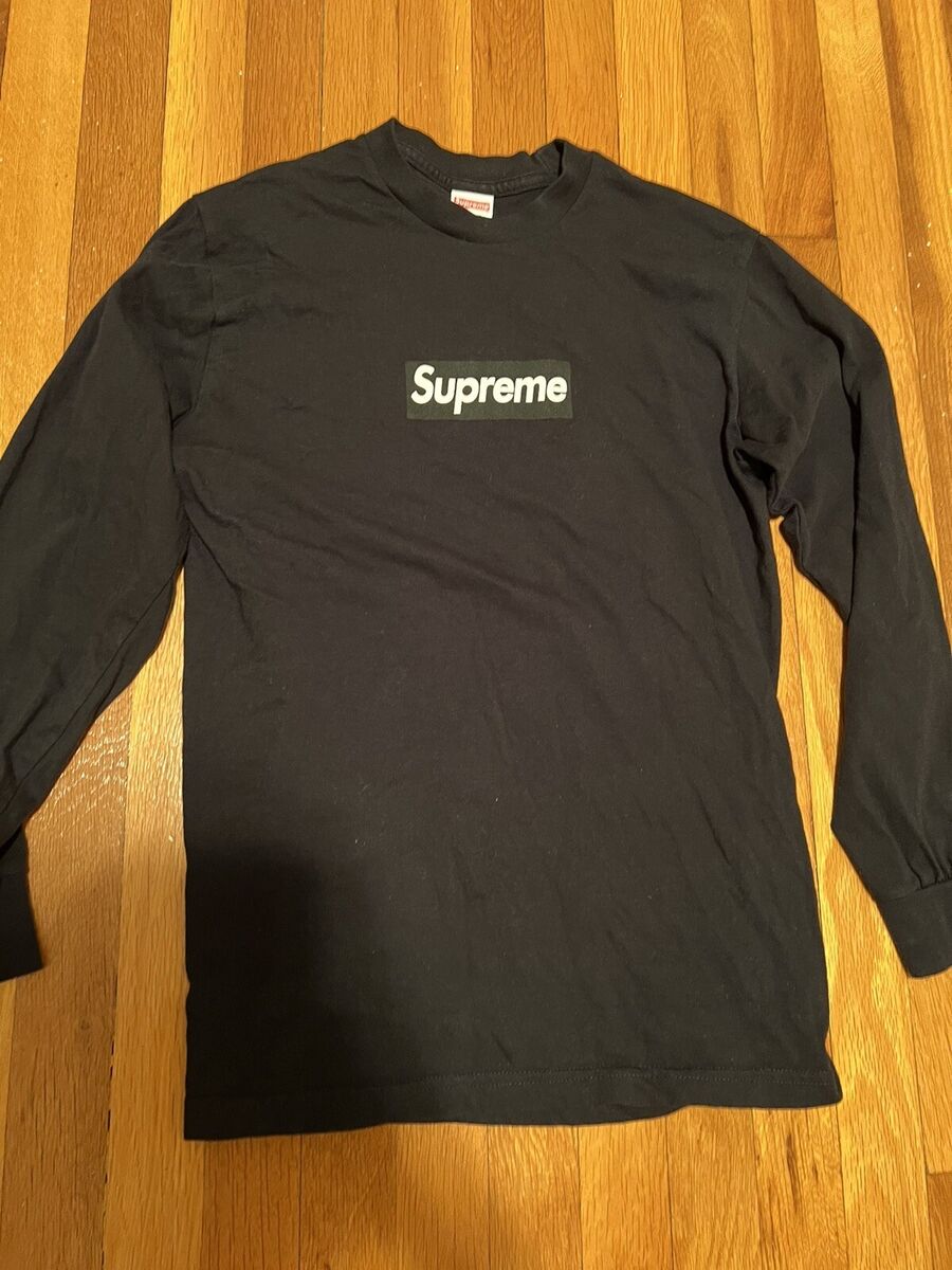 Supreme Box Logo Long Sleeve Shirt L/S Black Size Small | eBay Supreme Box Logo Long Sleeve Shirt L/S Black Size Small | eBay