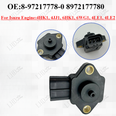 Capteur De Pression à Vide 8-97217778-0 - Compatible Moteurs Isuzu 4JJ1 4HK1 6WG1 6HK1TC 6UZ1