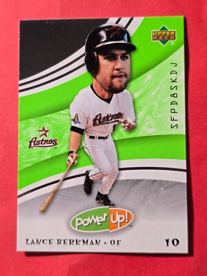 2004 Upper Deck Power Up #43 Lance Berkman, cd1