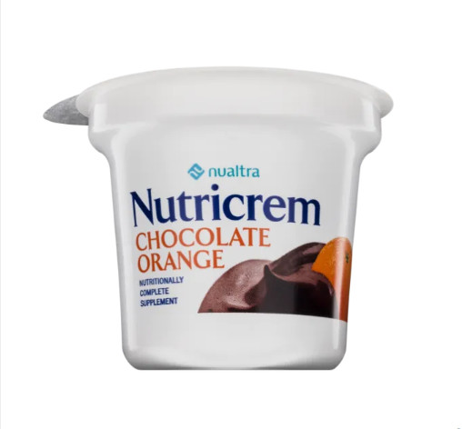 Nualtra Nutricrem Chocolate Orange (4 x 125g Pots) - Free P&P