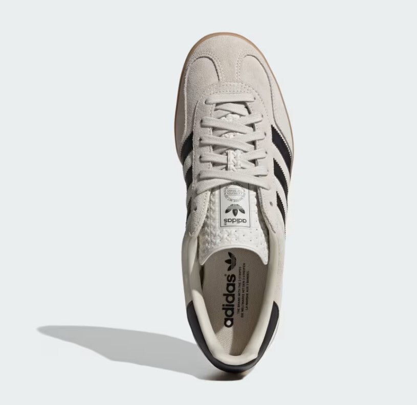 ADIDAS GAZELLE INDOOR MEN'S SHOES JH6194 Alumina Core Black
