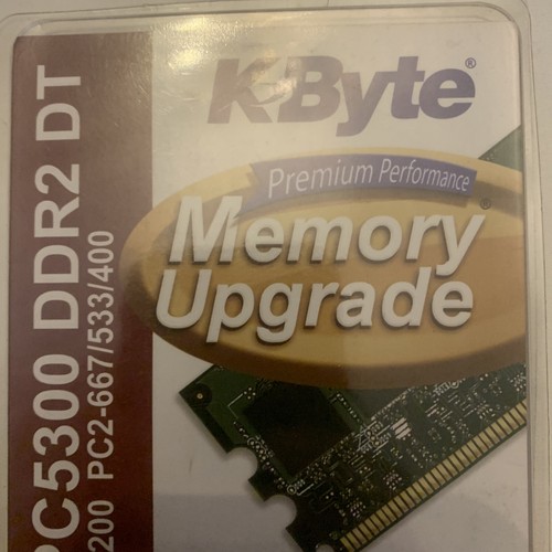 1 PACK K-Byte PC5300 1 GB DDR2 NB 200 Pin Notebook Memory Upgrade Computer - Picture 2 of 4