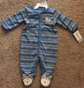 terry cloth baby sleepers