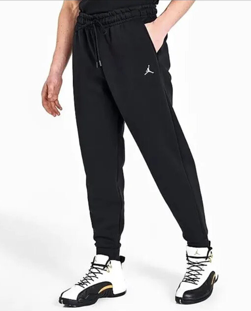 all black jordan joggers