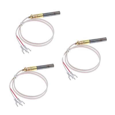 3x 24 Gas Fireplace Thermopile Thermogenerator Pilot Generator
