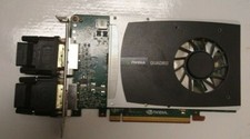 NVIDIA Quadro 2000D 1GB GDDR5 PCIe Video Graphics Card VCQ2000D-T w/DVI adapters