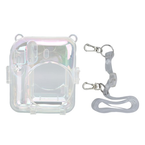 Fujifilm Instax Mini12 Transparent Instant Camera with Adjustable Shoulder Strap - Picture 3 of 14