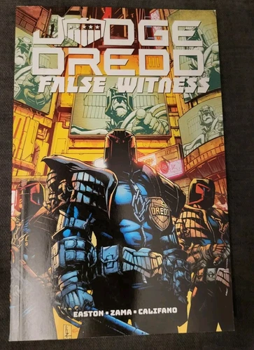Judge Dredd False Witness TPB IDW Publishing - Next Day Shipping Guaranteed