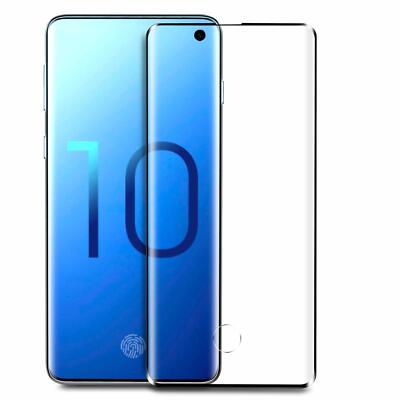 2x 5D Tempered Glass Film For Samsung Galaxy S10 Screen Protector Full Screen 9H