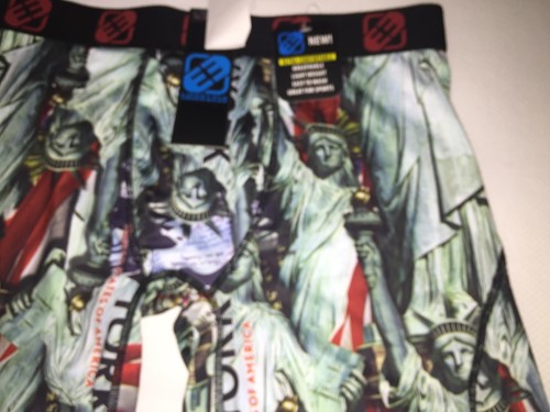 NWT FREEGUN LIFESTYLE BREATHABLE BLACK RED GREEN BOXER BRIEFS MEN'S SIZE LARGE - Picture 7 of 12