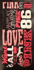 Love Pink Socks 3d Sublimation