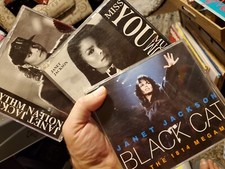JANET JACKSON, 3 CD Single Lot. Miss You Much, Black Cat, Rhythm Nation UK