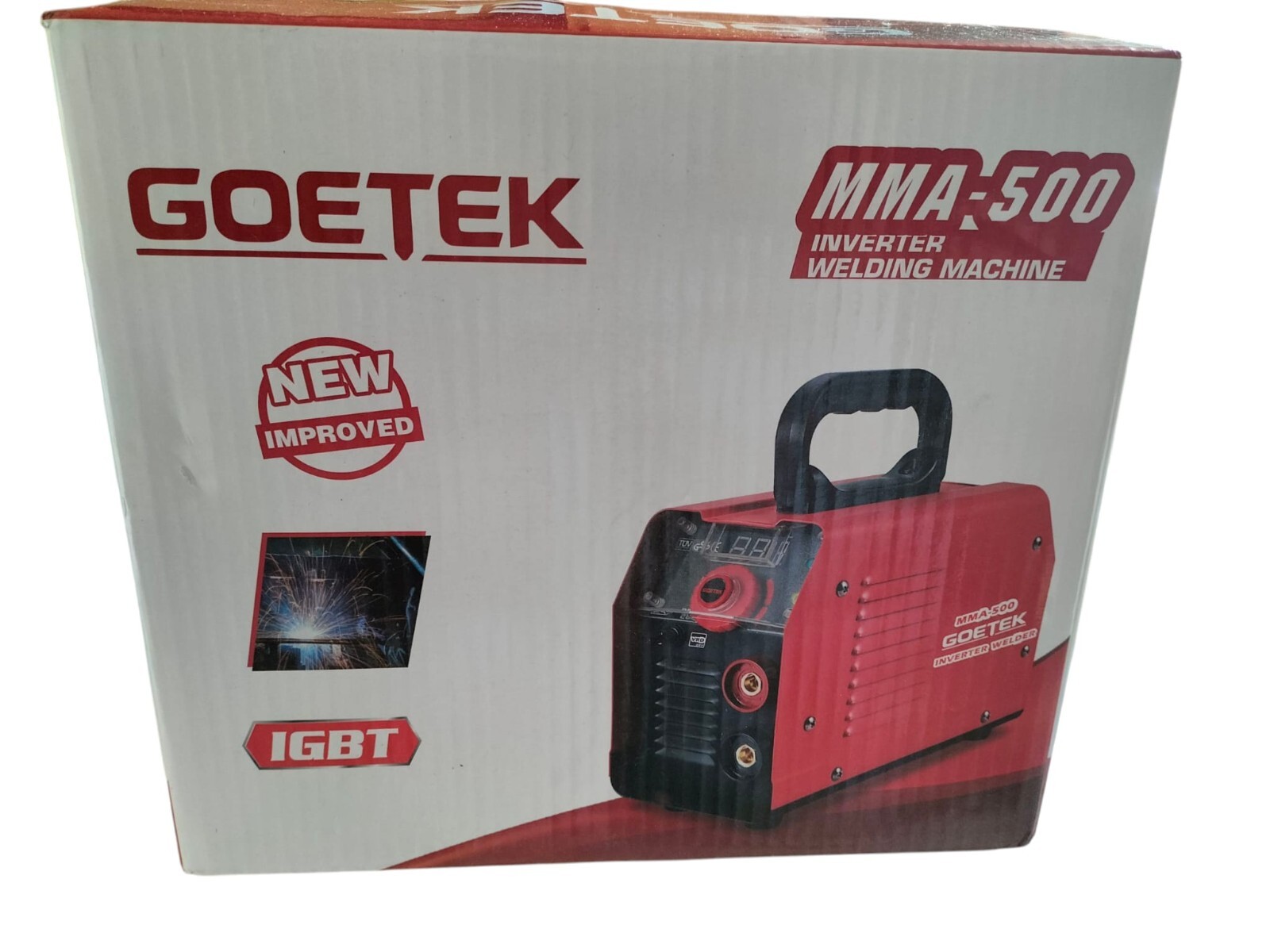 Saldatrice Elettrodo Inverter 500A MMA IGBT | Alta Efficienza 220V