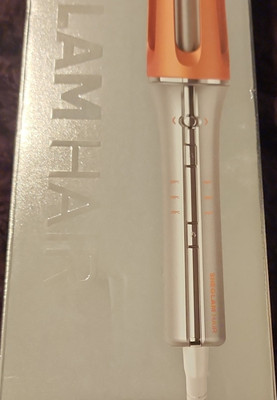 SHEGLAM HAIR Curling Iron/Wand Anti-Scald Dual Color Silver Orange Styling Tool