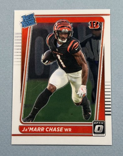 Ja'Marr Chase - 2021 Donruss Optic - Rated Rookie #207  Bengals