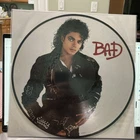 michael jackson-bad-vinyl picture disc-epic-sealed