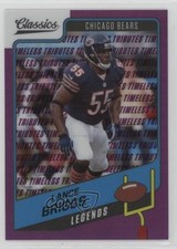 2021 Classics Premium Edition Purple Timeless Tributes 27/35 Lance Briggs 0ob4