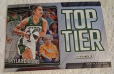 2025 Panini WNBA Prizm Basketball Skylar Diggins Top Tier #12 Seattle Storm 🏀
