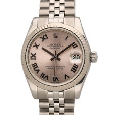 Rolex Datejust Lady 31 Steel & Gold 178274 Pink Roman Dial With Box