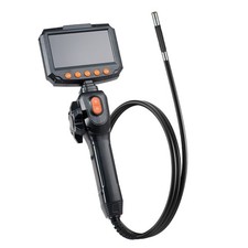 Auto Inspection Borescope: 2-Way Articulating, 0.24" Lens, 4.3" Screen, IP67