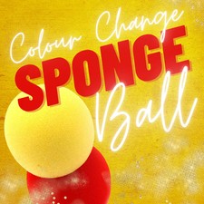COLOUR CHANGE SPONGE BALL - Magic  Party Tricks