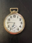 Hamilton Open Face 14k Gold Filled Antique Pocket Watch 5pos 21 Jls RR 1930