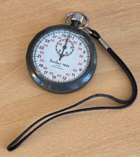 Hanhart 1001 Mechanische Handstoppuhr 1 Jewel Shockproof - 1/10 Sekunde