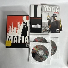 MAFIA PC Game SMALL BOX & Manual & PosterMap (PC 2002)Windows 98ME2000XP