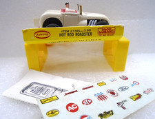 Aurora Thunder Jet Hot Rod Roadster White