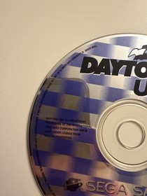 Daytona USA (Sega Saturn, 1995) Disc & Manual Only T&W
