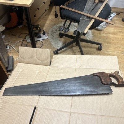 vintage saw mitchell lime house  1900 24  8 tpi 